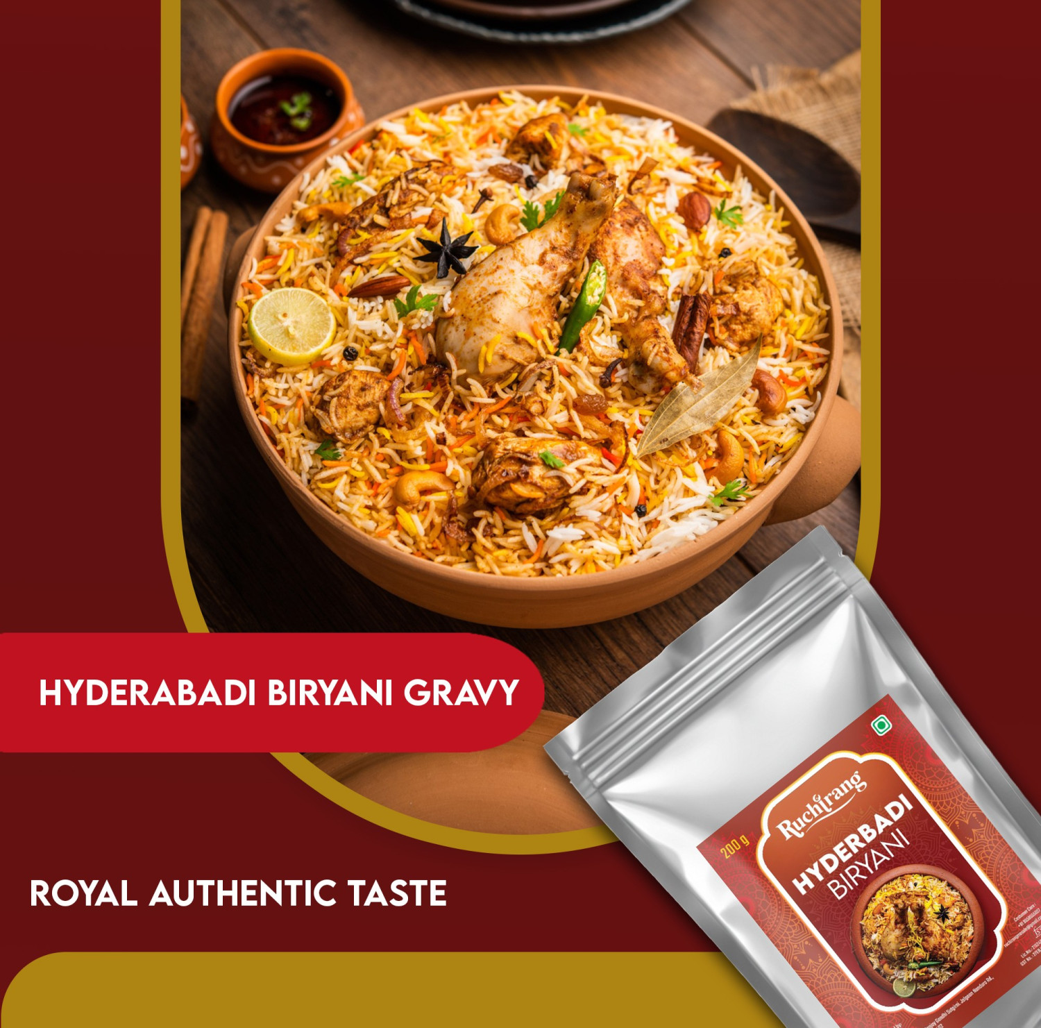 Hyderabadi Biryani Gravy 150 Gms
