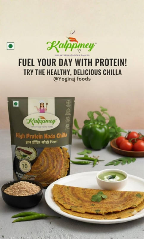 High Proteins Kodo Chilla